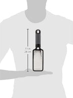 Microplane Home Series Multipurpose Coarse Grater - Easy to Use, Perfect for Everyday Cooking (Black)