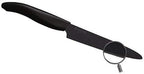Kyocera Advanced Ceramic Revolution Series 5-inch Micro Serrated Tomato, Utility Knife, Black Blade