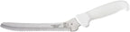 Mercer Culinary Ultimate White, 8 Inch Offset Bread Knife