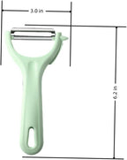 Fanmusic Swivel peelers - potato peelers，Fruit and vegetable peelers for kitchen (I+Y 2 pieces)