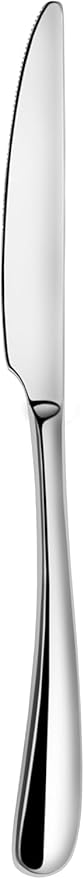 Artaste Rain II Forged 18/10 Stainless Steel (Stainless Steel (Set of 12), Dinner Knife (9.5-Inch))