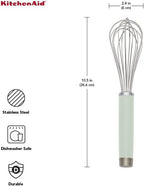 KitchenAid KO060OHPIA Gourmet Utility Whisk, 10.5-Inch, Matte Pistachio