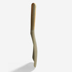 VOVOLY Cooking Spoon for Nonstick Cookingwares, Silicone Spoon Spoon for Mixing, Scoop, and Scrape, 11.4" -2 pack, Khaki