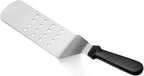 New Star Foodservice 38385 Plastic Handle Flexible Grill Turner/Spatula, Perforated, 14.5-Inch, Black