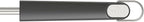 Witt Stainless Steel Pizza Turning Peel - 6.5" Diameter, Long Handle, Nonstick, Lightweight, Perforated Design, Essential for Pizza Oven Owners, Chefs, Cooks, Bakers
