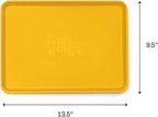 Great Jones Little Sheet (Mustard) | Jelly Roll Pan, Quarter Sheet Pan | Aluminized Steel,13.5" x 9.5" | For Baking, Roasting, & Broiling | Premium Bakeware with Even Heat Distribution