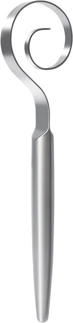12" Seamless Dough Whisk, 18/10 Stainless Steel Bread Whisk, Danish Whisk for Sourdough, Pizza, Cookies, Pancake & Waffle, Easy to Clean Sour Dough Tools