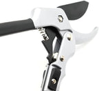 SK5 Ratchet Pruning Shears for Weak Hands Heavy Duty Garden Clippers with Spring Assist and Ergonomic Grip for Branches and Fruit Trees