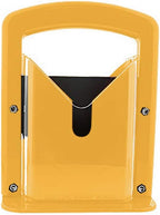 Slyce - Bagel Slicer, Bagel Cutter with Safety Shield and Safe Grip, Bagel Holder for Cutting Large and Small Bagels, Stainless Steel Blade (Yellow)
