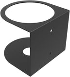 JINGCHENGMEI 1 Spray Bottle Holder, Steel Wall Mount Storage Organizer for All-Purpose at Garage and Home (SBH-1B1Pc)