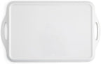 Pimpernel Morris & Co Privat Melamine Tray with Handles - Pastel Floral Serving Tray for Entertaining, Garden Dining, Afternoon Tea Display - Lightweight & Durable 19 x 12 Inch Serveware