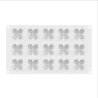 DIY 3D Candle Mold Handmade Aromatherapy Soy Wax Candle Silicone Mold Plaster Candles Mould UV Epoxy Resin Soap Molds (15 Cavity)