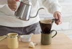 Zero Japan - Bee House Pour Over Coffee Dripper - Lead-Free & Cadmium-Free Ceramic Coffee Maker with Elegant Peek Hole, Drip Cone Brewer Coffee Gifts, Brewing Accessories - Tangerine, Standard Size