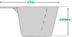 5 Oz. (2/3 Cup | 150 mL) Scoop for Measuring Coffee, Pet Food, Grains, Protein, Spices and Other Dry Goods (Pack of 10)
