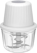 450ML Electric Garlic Chopper, Mini Portable Veggie Choppers, Garlic Grinder Masher Onion Chopper, Blender to Vegetable, Wireless Food Processor for Ginger, Chili, Fruit, Meat, etc