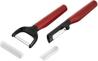 KitchenAid Universal Y and Euro Peeler Set, 2 Piece, Empire Red