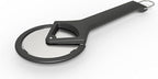Witt Stainless Steel Pizza Cutter Wheel – Professional Pizza Cutter & Pizza Slicer, Sharp One-Cut Blade, Non-Slip Handle, Protective Case, Dishwasher Safe, 12.4 Inch