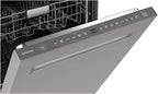 SHARP SDW6767HS Smart Dishwasher Works with Alexa. Includes LED Interior lights, Stainless Steel interior, Heated Dry with Fan Assist, Wash Zone cleans half load on either rack, Adjustable Third Rack