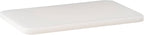 Winco Heavy-Duty Plastic Cutting Board, 6" x 10" x 1/2", White