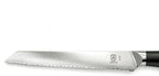 Mercer Culinary M13789 Premium Grade Super Steel, 8-Inch Serrated Bread Knife, G10 Handle