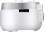 CUCKOO Twin Pressure Rice Cooker 10-Cup Uncooked / 20-Cup Cooked with Induction Heating Technology, 20 Menu Modes with Voice Guide, Large Rice Maker Multi-Cooker & Pressure Cooker (CRP-LHTR1009FW)