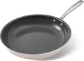 Skillet Ceramic Non Stick Frying Pan,8Inches Nonstick Small Egg Fry Pan - PFOA PTFE PFAS Free - Induction,Gas,Electric Compatible