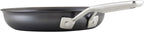 KitchenAid NITRO Carbon Steel Frying Pan/Skillet, Stainless Steel Handle, Compatible with All Cooktops, 8.5 Inch Open Fry Pan - Black