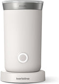 Philips Baristina Milk Frother - Foam Milk Perfectly. Hot and Cold. Dairy and Non-Dairy. Easy to Clean. for Philips Baristina Espresso Machines. Milky White (BAR311/00)