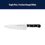 HENCKELS Solution Razor-Sharp 7-pc Knife Block Set, Chef Knife, Bread Knife, German Engineered Informed by 100+ Years of Mastery