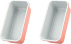 Bread Loaf Pans for Home Baking Carbon Steel 1lb meatloaf Tin, Perracotta 9x5 inch Non Stick banana bread cake baking Mold