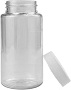 Oil Sampling Bottle - MADE IN USA - Pack of 17 Oil Analysis Sampling Clear Plastic Bottle 4 oz (120 ml) Capacity with 38-400 cap size - FDA Compliant and BPA Free