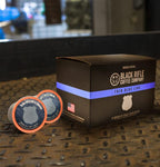 Black Rifle Coffee Company Thin Blue Line, 12 Count, Medium Roast K Cups - Single Serve K Cups Coffee Pods - Kcup Pods Compatible with Keurig 1.0 & 2.0 - Made from Arabica Beans