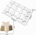 mostsom Silicone Mold Savarin Chocolate Molds Star Mountain Mousse Cake Mold DIY Bakeware Molds (C_8.88x5.48x0.8 inch)