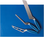 BOSKA Semi-hard Cheese Knife - Blue - Premium Cheese Cutter - For professional use - HACCP - Food Safety - Cheese Knives - 1896 collection