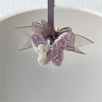 3D Butterfly Angle and Flower Candle Mold, Butterfly with Fairy Silicone Mold, Animal Resin Mold for Soap Soy Wax Epoxy DIY Handcraft Home Ornaments Car Air Freshener Decoration