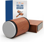 ELOA360 Knife Sharpener, Rolling Knife Sharpener Kit with Diamond and Ceramic Discs with 15° and 20° Magnetic Angle, kitchen knife sharpener, Razor-Sharp knife sharpening Tool (Stainless Steel)