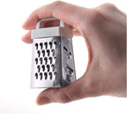 Mini Garlic Grater, Stainless Steel Cheese Ginger Vegetable Spices Small Grater for Kitchen