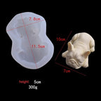 3D Bulldog Silicone Mold - Epoxy Dog Resin Mold for Decoration, Plaster, Candle, Aroma, Fondant, Mousse, Chocolate - DIY Aromatherapy