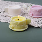 Christmas Milk Tea Cup Shaped Candle Mold - Silicone for Candles, Coffee, Resin & Soap