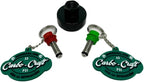 Kombucha.com Carbo-Caps: The Swingtop Slayer and Ultimate Carbonation System for Craft Beer & Kombucha Home Brewing. Viva La Revolución! (65 psi (High Carbonation), 12 Carbo-Caps + PRVs)