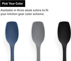 Misen Spoontula - Dishwasher Safe, Heat resistance, Nonstick Safe - Professional-Grade Versatile Kitchen Tool for Stirring, Spponging, Folding and Flipping - 4 Tools in One - Built to Last - Blue