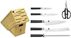 Shun Classic 7 Piece Block Set & Bamboo Block