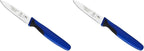 Mercer Culinary Millennia Colors 3-Inch Slim Paring Knife, Blue (Pack of 2)
