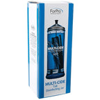 ForPro Multi-Cide Tall Glass Jar, for All Hairstyling Tools Including Brushes, Combs & Shears, 37 oz (Pack of 12)