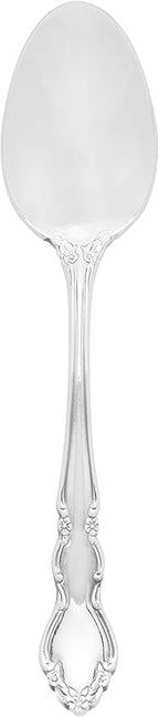 Oneida Dover Fine Flatware Teaspoons, Set of 4 , 18/10 Stainless Steel, Silverware Set, Dishwasher Safe
