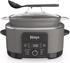 Ninja Foodi PossibleCooker PRO 14-in-1 8.5 Qt Multi-Cooker – Replaces 14 Tools, Nonstick Pot, Glass Lid & Integrated Spoon (Graphite Gray)
