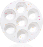Silicone Egg Bite Molds Air Fryer Muffin Pan for Baking Non-Stick Silicone Egg Molds 7 Cups Air Fryer Cupcake Mold for Mini Muffins, Tart, Mini Cupcake BPA Free