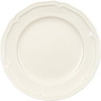 Villeroy & Boch Manoir Salad Plate, Premium Porcelain, Made in Germany, 8.25in, White
