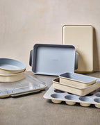 Caraway Non-Stick Ceramic 9”x13” Rectangle Pan - Naturally Slick Ceramic Coating - Non-Toxic, PTFE & PFOA Free - Perfect for Brownies, Lasagnas, and More - Marigold