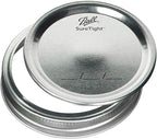 Ball Regular Mouth Glass Mason Jars with Lids and Bands, Used for Canning (Half Pint, 8 Ounce (Pack of 36))